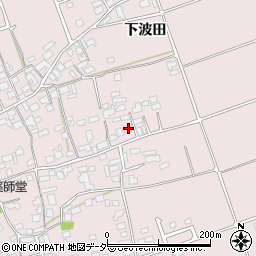 長野県松本市波田下波田6807周辺の地図