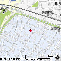 埼玉県深谷市上野台57周辺の地図