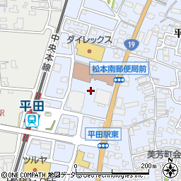 長野県松本市平田東2丁目17周辺の地図