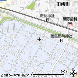 埼玉県深谷市上野台118周辺の地図