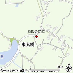 茨城県石岡市東大橋2268周辺の地図