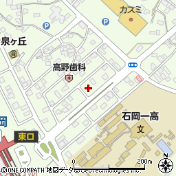 水戸信用金庫石岡中央支店周辺の地図