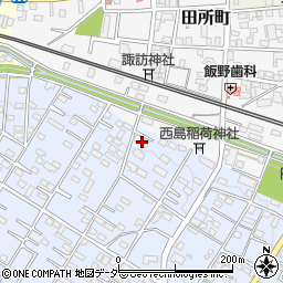 埼玉県深谷市上野台129周辺の地図