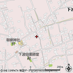 長野県松本市波田下波田6740周辺の地図
