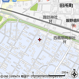 埼玉県深谷市上野台117周辺の地図