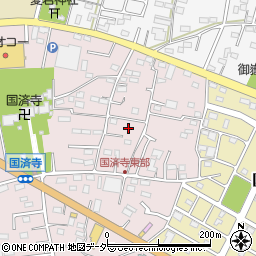 埼玉県深谷市国済寺554周辺の地図