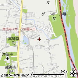 群馬県藤岡市浄法寺994周辺の地図