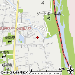 群馬県藤岡市浄法寺996周辺の地図