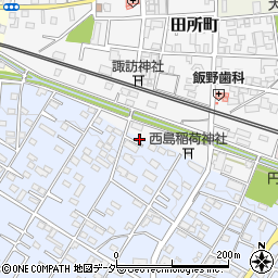 埼玉県深谷市上野台122周辺の地図