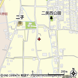 長野県松本市笹賀中二子5003周辺の地図