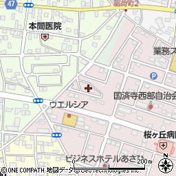埼玉県深谷市国済寺55周辺の地図