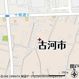 茨城県古河市関戸1629周辺の地図