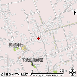 長野県松本市波田下波田6743周辺の地図