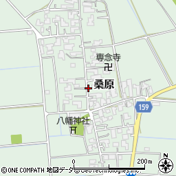 福井県あわら市桑原周辺の地図