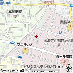 埼玉県深谷市国済寺51周辺の地図