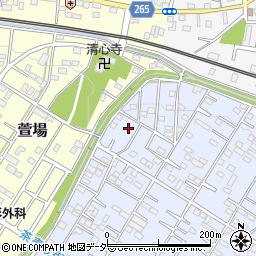 埼玉県深谷市上野台7周辺の地図