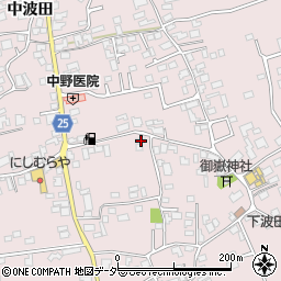 長野県松本市波田下波田6426周辺の地図