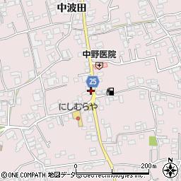 ａｐｏｌｌｏｓｔａｔｉｏｎ松本波田ＳＳ周辺の地図