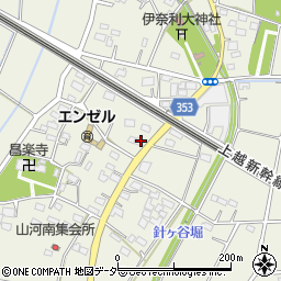 埼玉県深谷市山河577周辺の地図