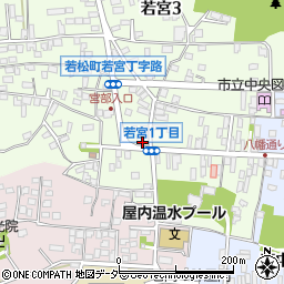久保田牛乳宅配センター周辺の地図
