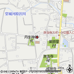 群馬県藤岡市浄法寺1254周辺の地図