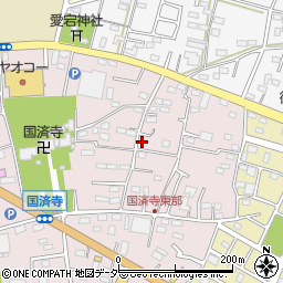 埼玉県深谷市国済寺555周辺の地図