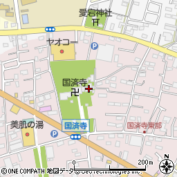 埼玉県深谷市国済寺521周辺の地図