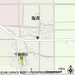 茨城県下妻市坂井6周辺の地図