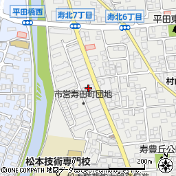 長野県松本市寿北7丁目6 Hの地図 住所一覧検索 地図マピオン