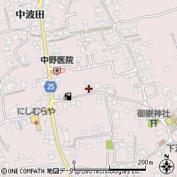長野県松本市波田下波田5131周辺の地図