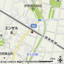 埼玉県深谷市山河704周辺の地図