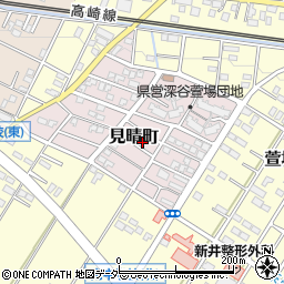 埼玉県深谷市見晴町14周辺の地図