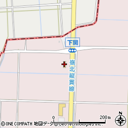 ローソン坂井町下関店周辺の地図