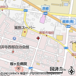 埼玉県深谷市国済寺447周辺の地図