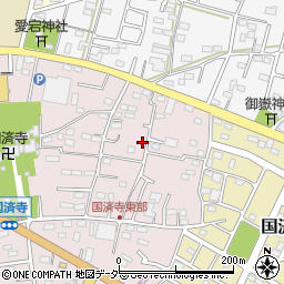埼玉県深谷市国済寺557周辺の地図