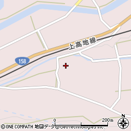長野県松本市波田上海渡3904-8周辺の地図