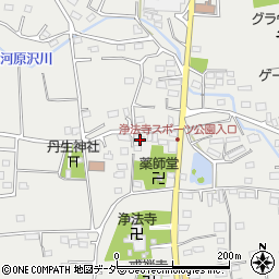 群馬県藤岡市浄法寺1092-3周辺の地図