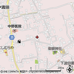 長野県松本市波田下波田5139周辺の地図