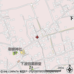 長野県松本市波田下波田5938周辺の地図