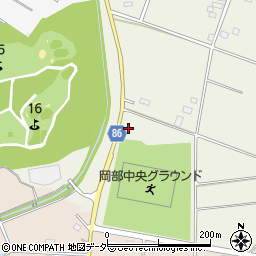 埼玉県深谷市山河21周辺の地図