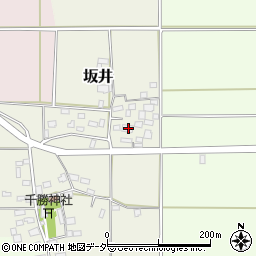 茨城県下妻市坂井159周辺の地図
