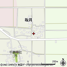 茨城県下妻市坂井158周辺の地図