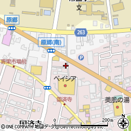 埼玉県深谷市国済寺424-2周辺の地図