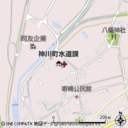 神川町役場　水道課周辺の地図