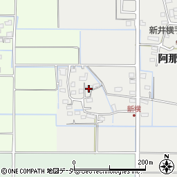 埼玉県児玉郡美里町阿那志707周辺の地図