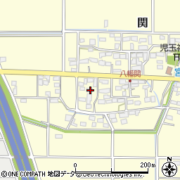 埼玉県児玉郡美里町関446周辺の地図