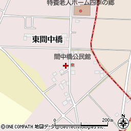 茨城県古河市東間中橋220周辺の地図