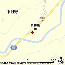 群馬県藤岡市下日野2250周辺の地図