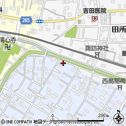埼玉県深谷市上野台50周辺の地図