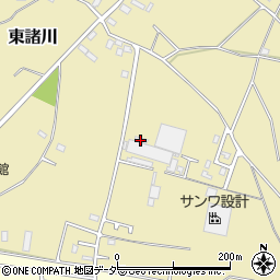 中鋼運輸株式会社　北関東営業所周辺の地図